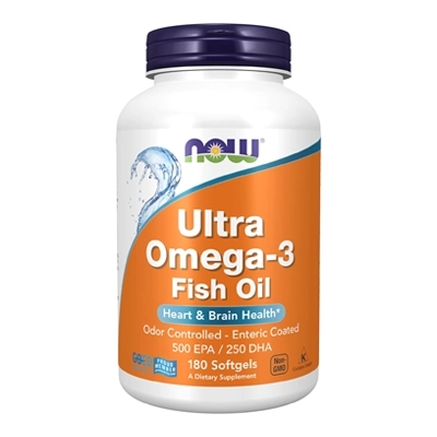 مکمل NOW Foods Ultra Omega 3 Fish Oil از برند NOW Foods