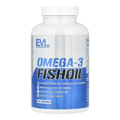 مکمل Omega-3 Fish Oil از برند EVLution Nutrition