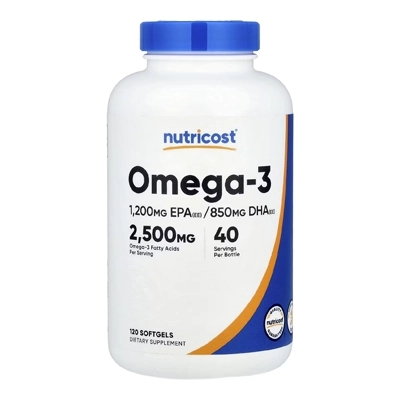 مکمل Omega-3 از برند Nutricost