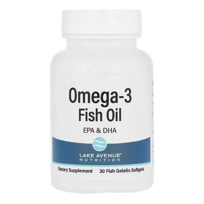 مکمل Omega-3 Fish Oil از برند Lake Avenue Nutrition