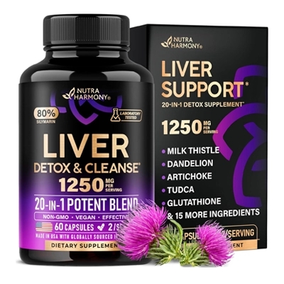 کپسول لیور کلنز دیتاکس نیوترا هارمونی Liver Cleanse Detox Repair NUTRAHARMONY