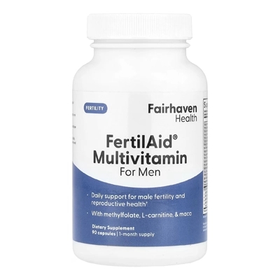مکمل FertilAid® Multivitamin for Men از برند Fairhaven Health