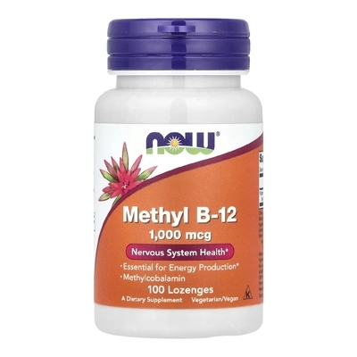 مکمل متیل ب 12 ناو فودز Methyl B-12 NOW Foods