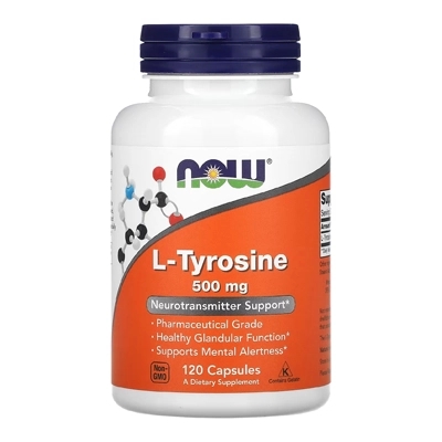 مکمل L-Tyrosine از برند NOW Foods