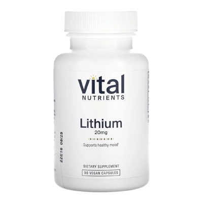 مکمل Lithium از برند Vital Nutrients