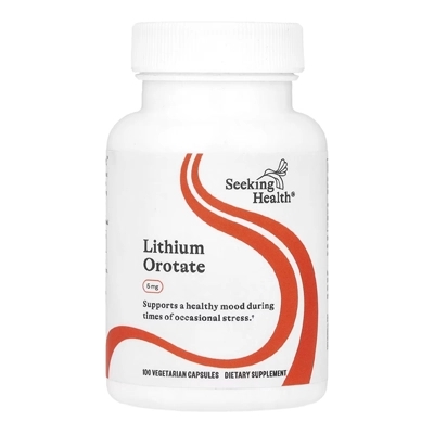 مکمل لیتیوم اوروتات سیکینگ هلث Lithium Orotate Seeking Health