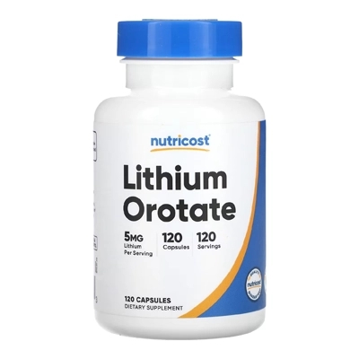 مکمل Lithium Orotate از برند Nutricost