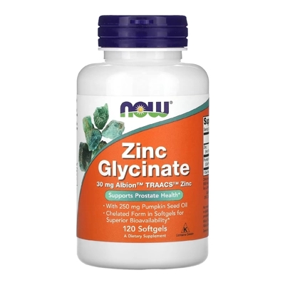 مکمل Zinc Glycinate از برند Now Foods