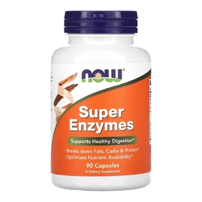 مکمل Super Enzymes از برند Now Foods