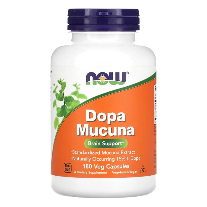 مکمل Dopa Mucuna از برند Now Foods