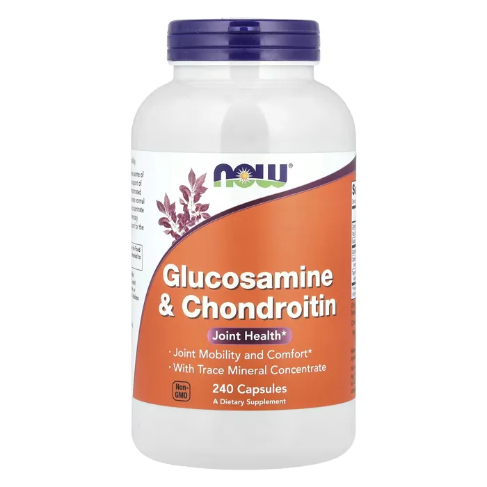 قرص گلوکوزامین کندرویتین ناو فودز Glucosamine Chondroitin NOW Foods