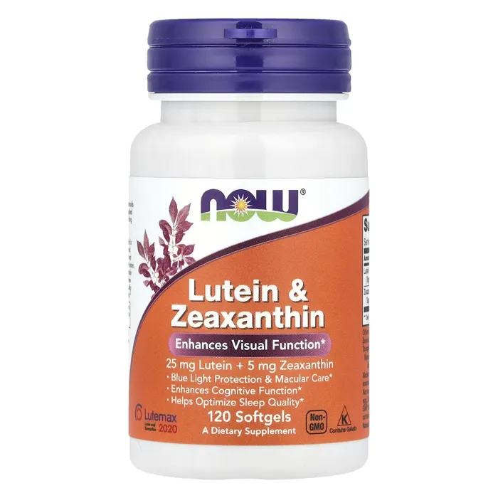 مکمل Lutein Zeaxanthin از برند Now Foods