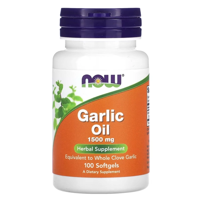 روغن سیر نوفودز Garlic Oil NOW Foods