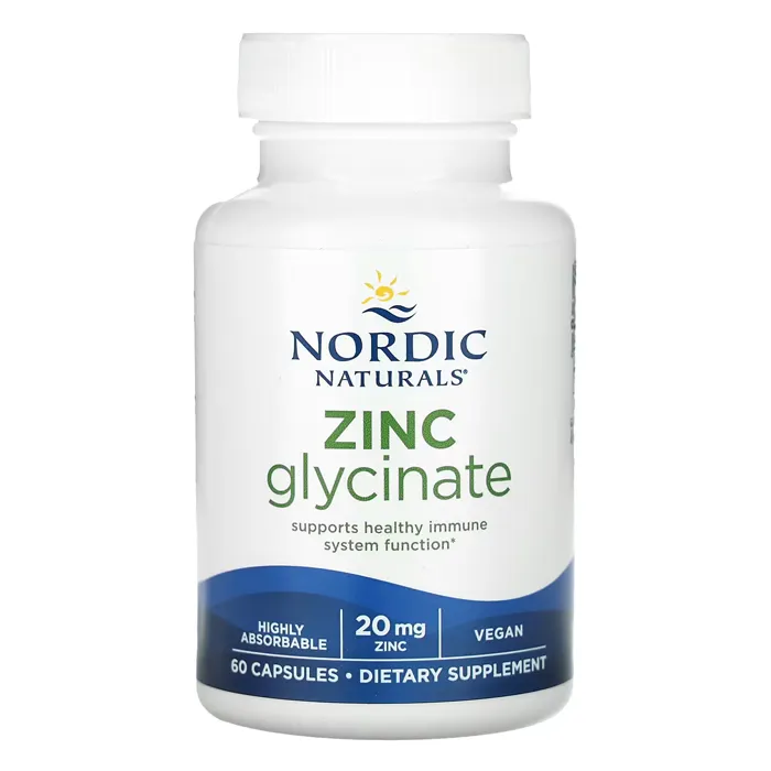 مکمل Zinc Glycinate از برند Nordic Naturals
