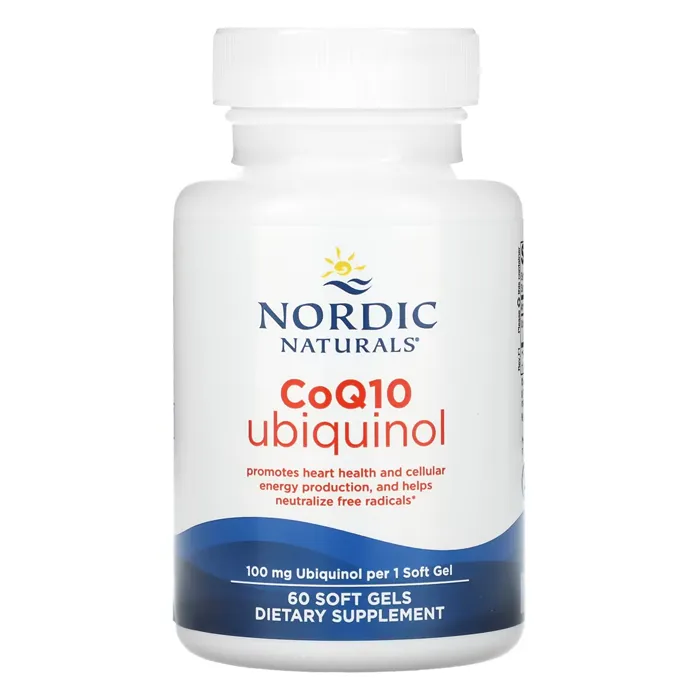 قرص کو آنزیم کیوتن 10نردیک نچرالز CoQ10 Ubiquinol Nordic Naturals