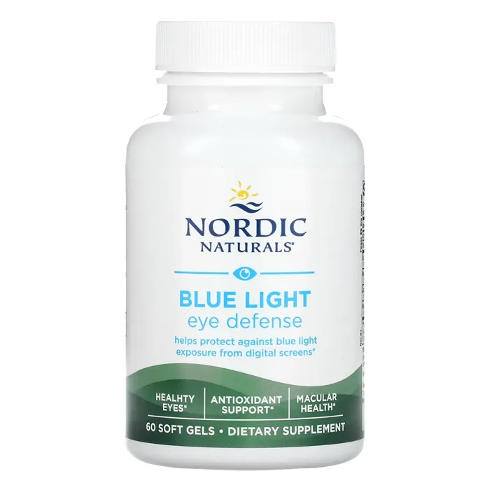 قرص تقویت چشم نردیک نچرالز Blue Light Eye Defense Nordic Naturals